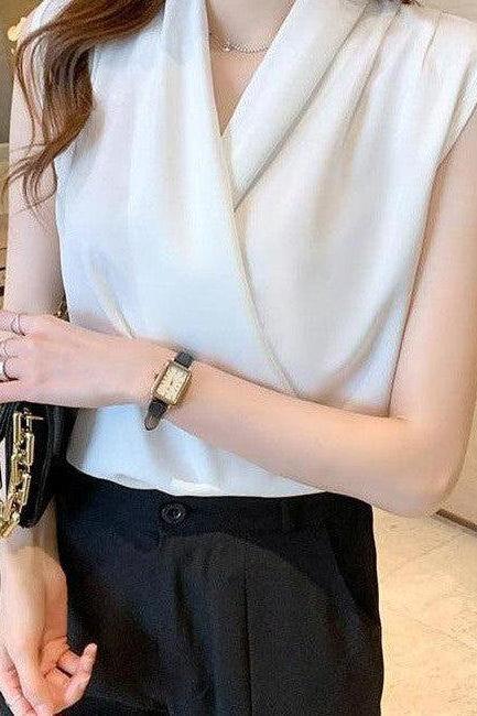 Aanya Blouse - White