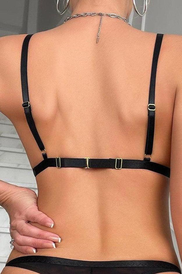 Brisa Lingerie Set  - Black