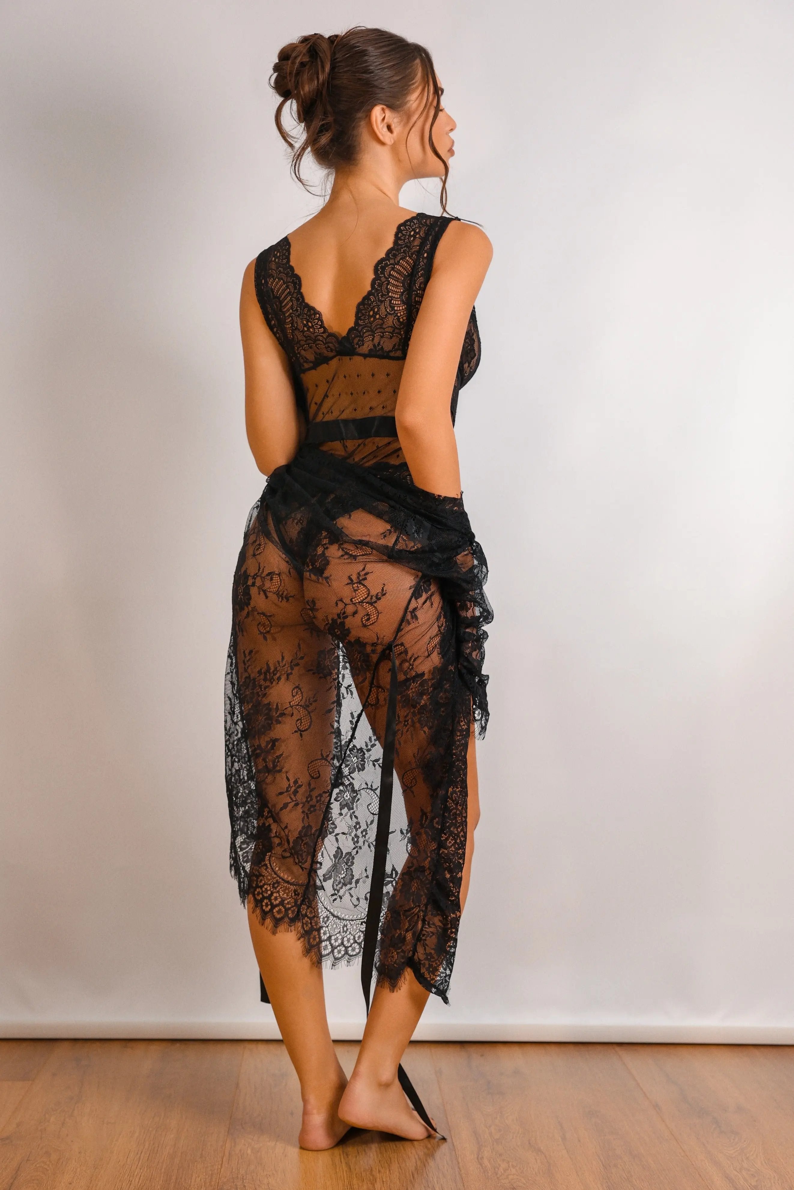 Ember Signature Lace Robe Set