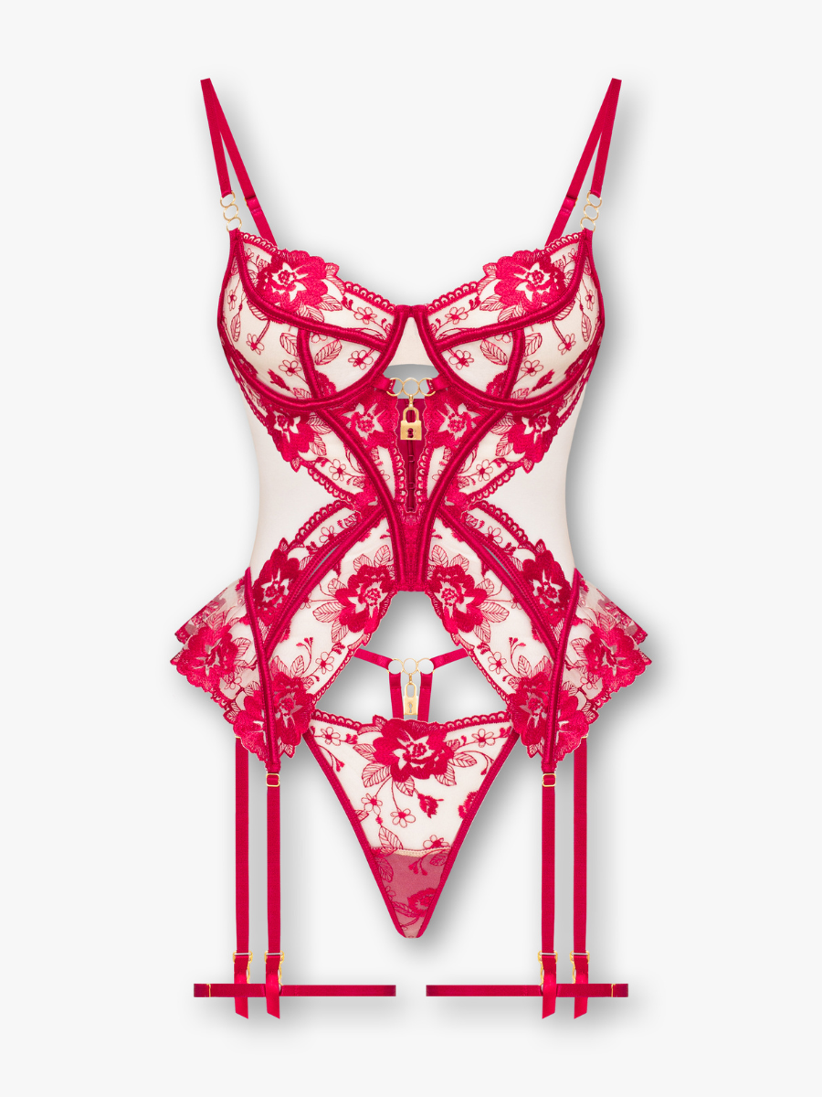 Celeste Bustier Lingerie Set