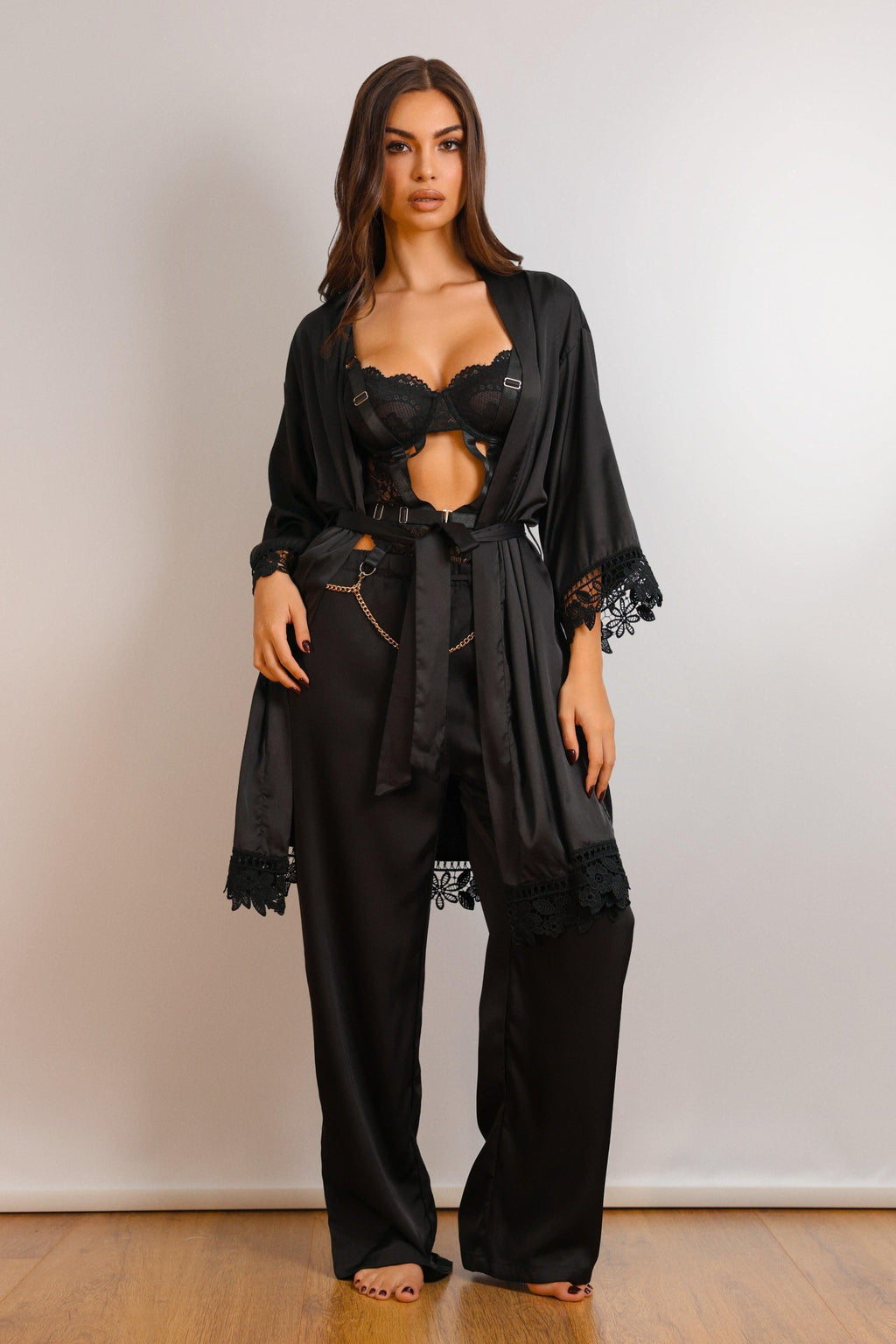 Regina Trio Set - Black