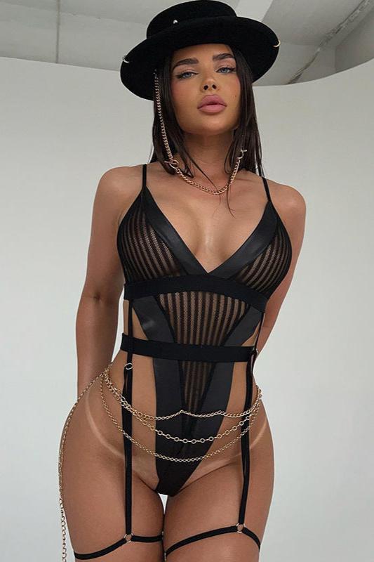 Bodysuit for women - ZEBRA